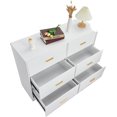 thumbnail image 4 of Zzistar Chest of Drawers with 6 Drawers, Modern Drawer Dresser Durable Structure with Deep Drawers,Anti-Tipping Device for Home, 4 of 4