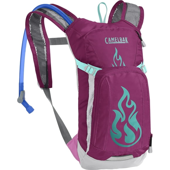 CamelBak Mini M.U.L.E. Kids Hydration Backpack for Hiking and Biking - 50oz Baton Rouge/ Flames