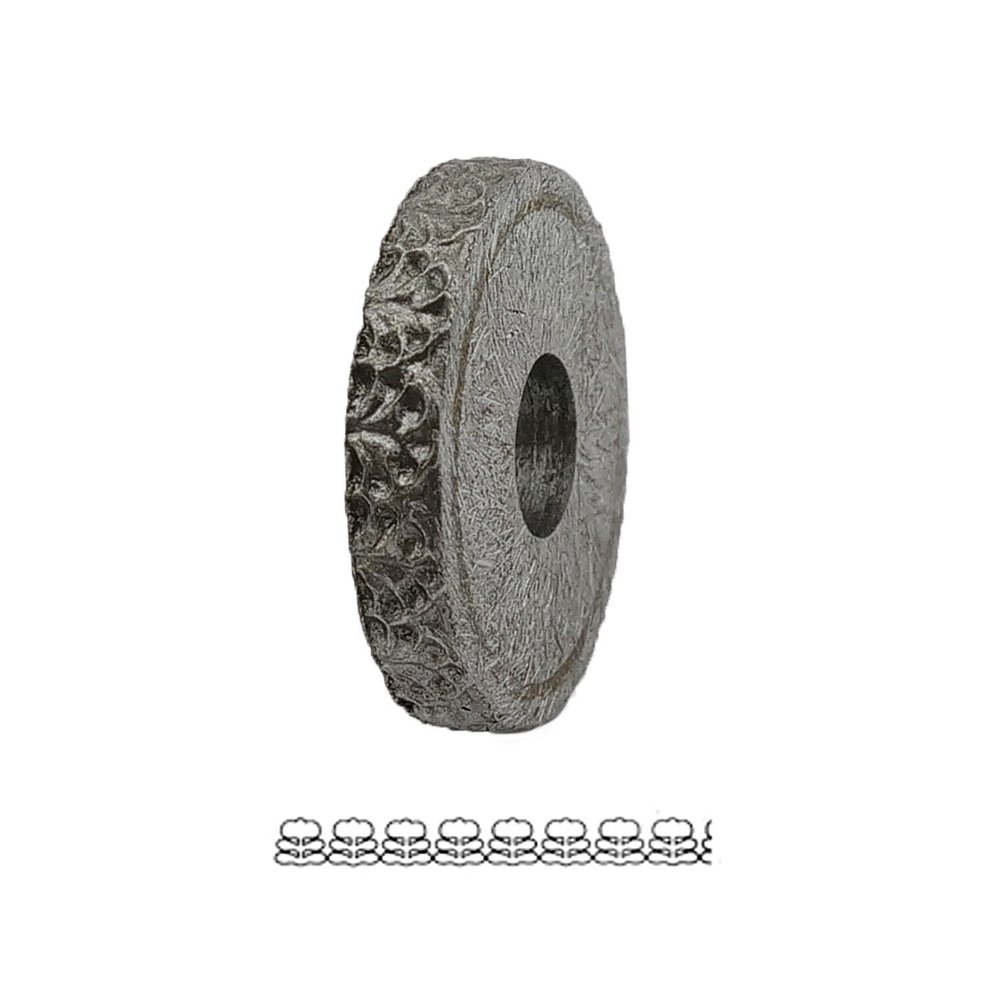 C.S. Osborne Pattern Embossing Wheel 45912 Leatherwork Tool Made In