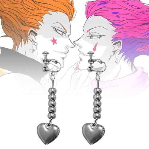 Kaboer New Fashion Creative Anime Earring Hunter X Hunter Hisoka Cosplay Heart Cosplay Costume Prop Earrings Jewelry Gifts Walmart Com Walmart Com Kaboer New Fashion Creative Anime Earring Hunter X Hunter Hisoka Cosplay Heart Cosplay Costume Prop Earrings Jewelry Gifts Walmart Com Walmart Com