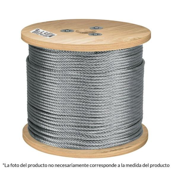 Cable flexible de acero Fiero 5/16 7X19 75 m
