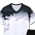 thumbnail image 4 of KEXE Boys Shorts Size 10-12 Tween Boys Clothes Summer T-Shirt And Shorts Set 2 Pieces Teen Trendy Outfits（13-14 Years,Black), 4 of 4