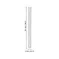 thumbnail image 2 of 3 Sets Plastic Drawer Slides Drawer Replacement Parts Drawer Rails Drawer Track Rails, 2 of 4