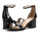 thumbnail image 2 of Sandalia DREAM PAIRS TACÓN GRUESO BAJO 7W Negra, 2 of 6