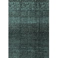 thumbnail image 1 of Ahgly Company Indoor Rectangle Abstract Light Blue Modern Area Rugs, 8' x 10', 1 of 4