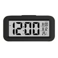 thumbnail image 1 of Digital LCD Alarm Clock with Calendar Thermometer for Desk Travel Office decor, 1 of 8