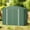 Green, variant on Asofer Outdoor Storage Shed 8 x 6 FT, Galvanized Metal Garden Shed with Double Lockable Doors for Backyard Patio Lawn-Green
