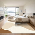 thumbnail image 3 of ODIKA 3'x5' Machine Washable Non-Slip Area Rug, Abstract Beige High Traffic Rug, Beige, 1085660, 3 of 7