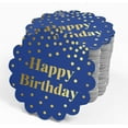 thumbnail image 4 of Inkdotpot Real Gold Foil Happy Birthday Tags Favor Hang Paper Tags 100 Pieces, 4 of 7