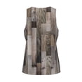 thumbnail image 5 of Gaeub Wooden Texture Men's Athletic Tank Top, Workout Sleeveless Shirts, Running Tank Tops for Gym, Running, Training - Medium, 5 of 9