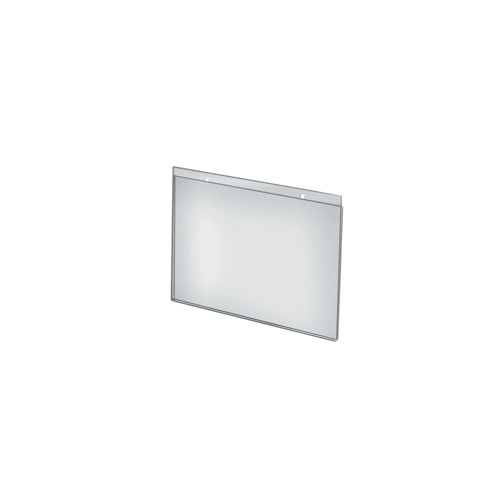 Azar 162725 5  W x  3  5  H Wall U Frame  Acrylic  Sign Holder 