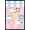 Black Framed Version, variant on Hello Kitty and Friends: 24 Ice Cream Parlor - Group Wall Poster, 14.725" x 22.375"