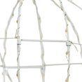thumbnail image 5 of Kurt S. Adler Kurt Adler 12-Inch Warm White LED Foldable Metal Sphere, 5 of 9