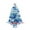 Blue Without Light, variant on Blue Mini Christmas Tree 17 Inch Artificial Tabletop Christmas Tree with Christmas Ornaments Berry Desktop Xmas Trees for Indoor Outdoor Holiday Home Chrismtas Supplies