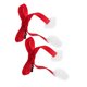 thumbnail image 3 of par de pinzas navideñas para el pelo con pompones para niñas, accesorios con borlas, elegantes adornos para el pelo para mujeres, 3 of 7