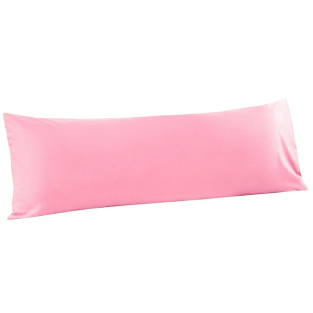 Taie d'Oreiller à Moins de 10 Housse de Traversin en Microfibre Brossée Douce et Confortable Taie de Traversin pour Adultes 20 Pouces X 54 Pouces (n'Inclut Pas le Traversin)