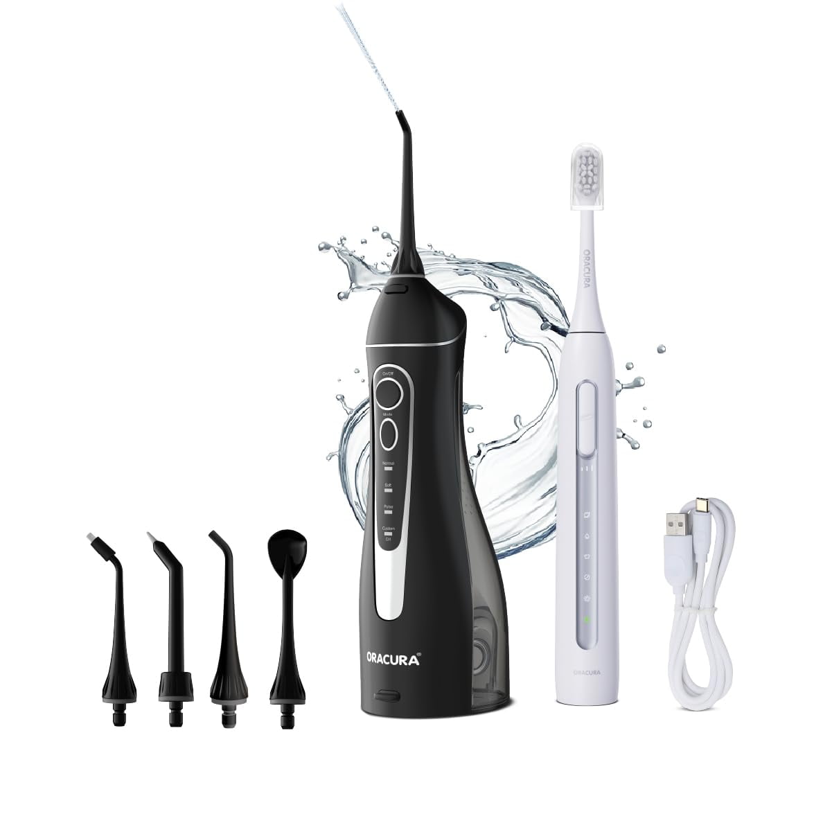 Combo Water Flosser® OC400 & Sonic Smart Electric Rechargeable Toothbr