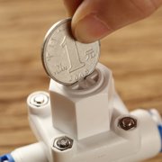 Universual Water Pressure Relief Valve Adjustable Pressure Reducers Push to Quick Connects Fitting Relief Regulator