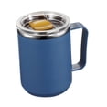 thumbnail image 3 of vaso aislado,Taza de café aislada Taza de viaje Mujeres Hombres,Vaso aislado con tapa deslizante y asa,Vaso térmico taza de café sellada de acero inoxidable,Taza de café de doble pared para, 3 of 8