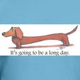 thumbnail image 3 of CafePress - Long Day Dachshund T Shirt - Fitted T-Shirt, Vintage Fit Soft Cotton Tee, 3 of 4