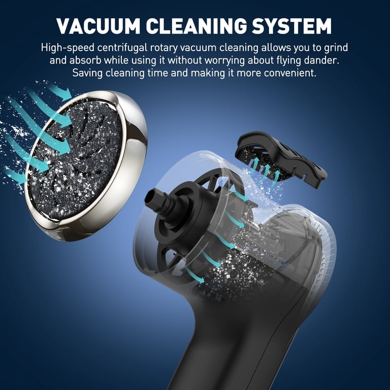 Xueyu Electric Foot Callus Remover with Vacuum, 3 Heads photo 5