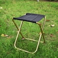 thumbnail image 3 of Small Camping Stool Portable Outdoor Folding Chair Aluminum Chair Fishing Stool, 3 of 8