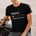 thumbnail image 4 of Jollimate People 1 Star Rating Shirt, Funny Introvert Graphic Tee, Sarcastic Gift for Men, 4 of 6