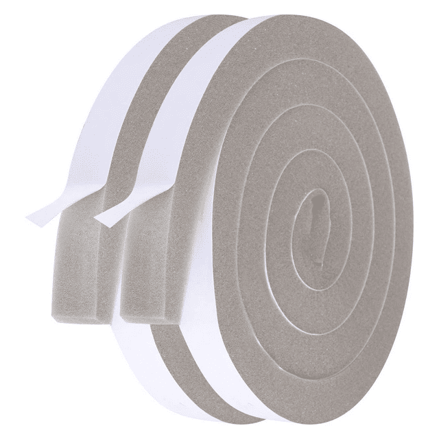 Ruban d'Étanchéité Insonorisant Ruban en Mousse Résistant aux Intempéries, Bandes Résistantes aux Intempéries Autocollantes pour Scellage de Fenêtre et de Porte