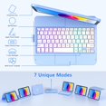 thumbnail image 4 of Funda con teclado FUWANG Touch para iPad 10th Gen 10.9" 2022 Azul, 4 of 9