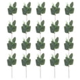 thumbnail image 1 of Hojas de Eucalipto Artificiales Uxcell, Tallos de Eucalipto en Bulto, Dollar Plateado de Seda Falsa para Decoración de Verdor, Verde 20 Pcs, 1 of 6