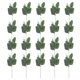 thumbnail image 1 of Hojas de Eucalipto Artificiales Uxcell, Tallos de Eucalipto en Bulto, Dollar Plateado de Seda Falsa para Decoración de Verdor, Verde 20 Pcs, 1 of 6
