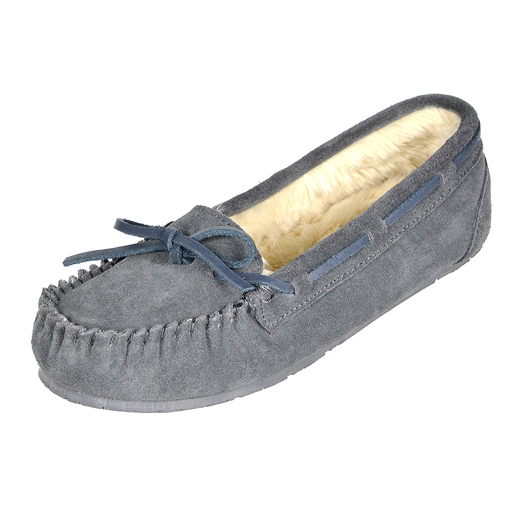 Ladies Moccasin Super Soft Memory Foam Insole Slippers Forever Dreaming 