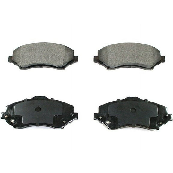 Front Brake Pad Set - Compatible with 2008 - 2016 Dodge Grand Caravan 2009 2010 2011 2012 2013 2014 2015