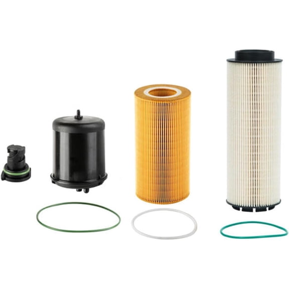 New Oil and Fuel Filter Kit Replacement for MX-13 EPA13 Engine Replaces 1948921 1922496 1982821 2277129