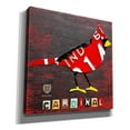 thumbnail image 2 of Epic Graffiti 'Indiana Cardinal' by Design Turnpike, Giclee Canvas Wall Art, 26"x26", 2 of 8