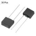 thumbnail image 3 of Uxcell 30Pcs DIP Mounted Miniature Square Slow Blow Micro Fuse for Electronic PCB, T6.3A 6.3A 250V, Black, 3 of 5