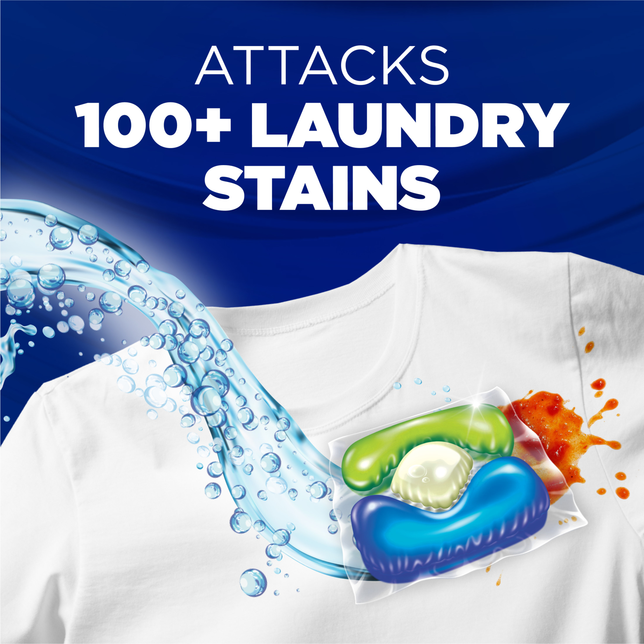 ARM & HAMMER Plus OxiClean 5-in-1 Laundry Detergent Paks photo 3