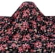 thumbnail image 1 of Tela negra estampada japonesa de 39,4 x 59 pulgadas, estilo japonés, paquetes de telas de algodón con estampado Sakura para costura, 1 of 9