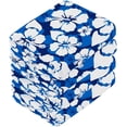 thumbnail image 3 of Blue Hibiscus Washcloth 12x12in Set, 2 Pack Absorbent Cotton Towel Square Kitchen Dishes Towels, Soft Cleaning Face Hand Towel Fast Drying Wash cloth, 3 of 7