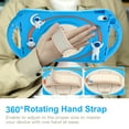 thumbnail image 5 of TECH CIRCLE iPad Mini 6 Case 8.3 Inch,iPad Mini 6th Generation Kids Case,360 Rotating Handle Stand Pencil Holder Hand Shoulder Strap Shockproof Kids Case for 2021 iPad Mini 8.3" 6th Gen,Blue, 5 of 11