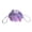 Violet S, variant on S SERENABLE Gymnastics Ball Backpack Sack Double Shoulder Strap for Swim Training Sports Purple S