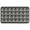 Black Daisy Flower-1, variant on Black Daisy Flower Pattern Door Rugs,Washable Non Slip Door Mats Indoor,Decorative Door Mats,Entry Mat Indoor for Entrance,Bedroom,Kitchen,Bathroom,30"x17"