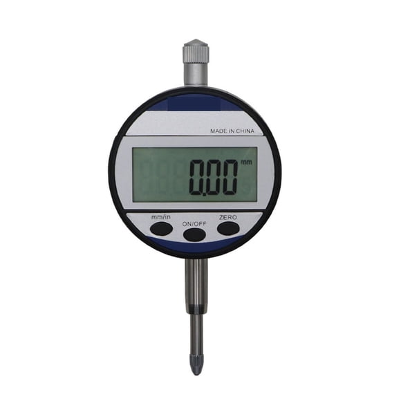 Electronic Digital Indicator Metric/Inch Range 0-12.7mm/0.5" Dial Indicator Gauge with Retail Box Measure Instrument Tool ,Easy to Use