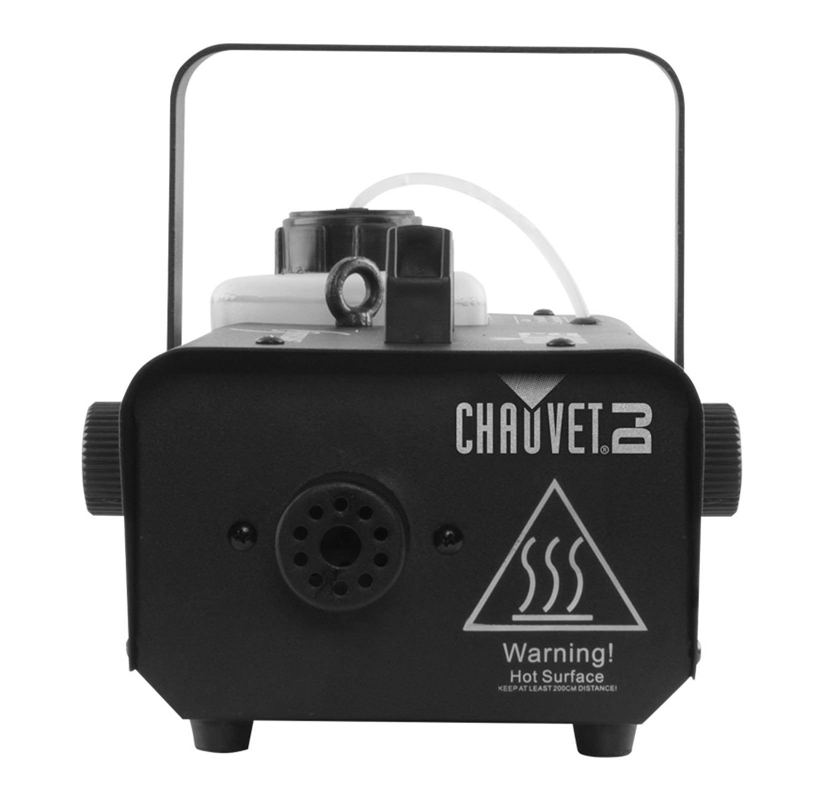 Chauvet DJ Hurricane 1000 Compact Fog Machine with Wireless Remote and LED-Illuminated Tank