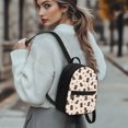 thumbnail image 3 of Eheartsgir Dachshunds Pattern Fashion Backpack for Women Lightweight Work Bag for Hiking Travel, Polyester Front Pocket Mini Backpack, 3 of 8