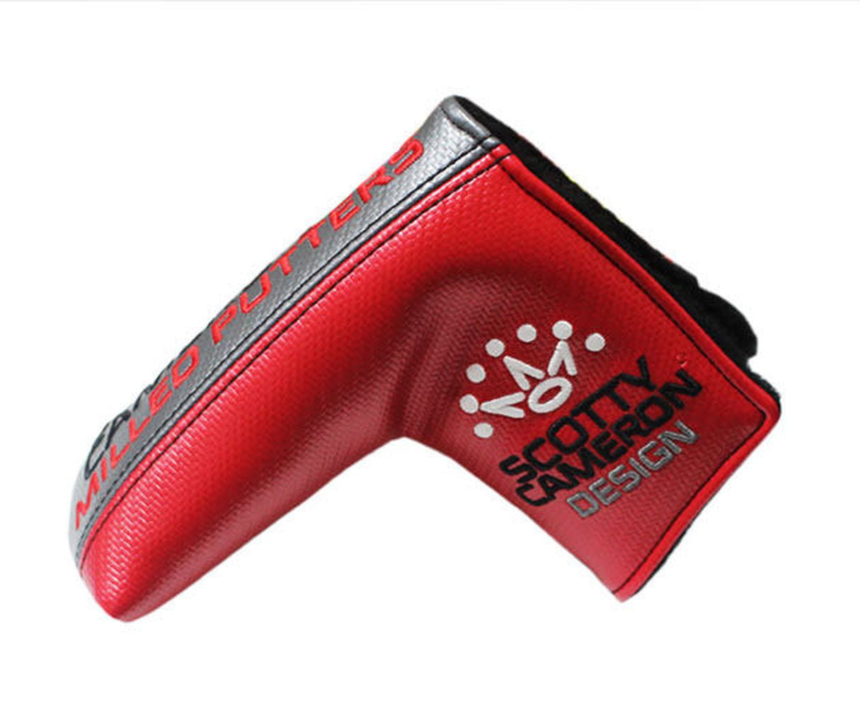 Titleist Scotty Cameron Design Milled Putters Blade Headcover  (Red/Gray)Golf NEW - Walmart.com