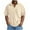 Mens T-Shirts Beige, variant on Plus Size Golf Shirts for Men Big & Tall M-5X Short Sleeve T-Shirts Mens Casual Solid Pullover Button Collared Relaxed Workout Tees Tops