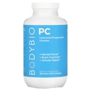BodyBio PC, Liposomal Phospholipid Complex, 300 Non-GMO Softgels