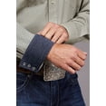 thumbnail image 3 of Stetson Men's Geo Print Long Sleeve Pearl Snap Western Shirt - 11-001-0425-5022 BU XX-, 3 of 3