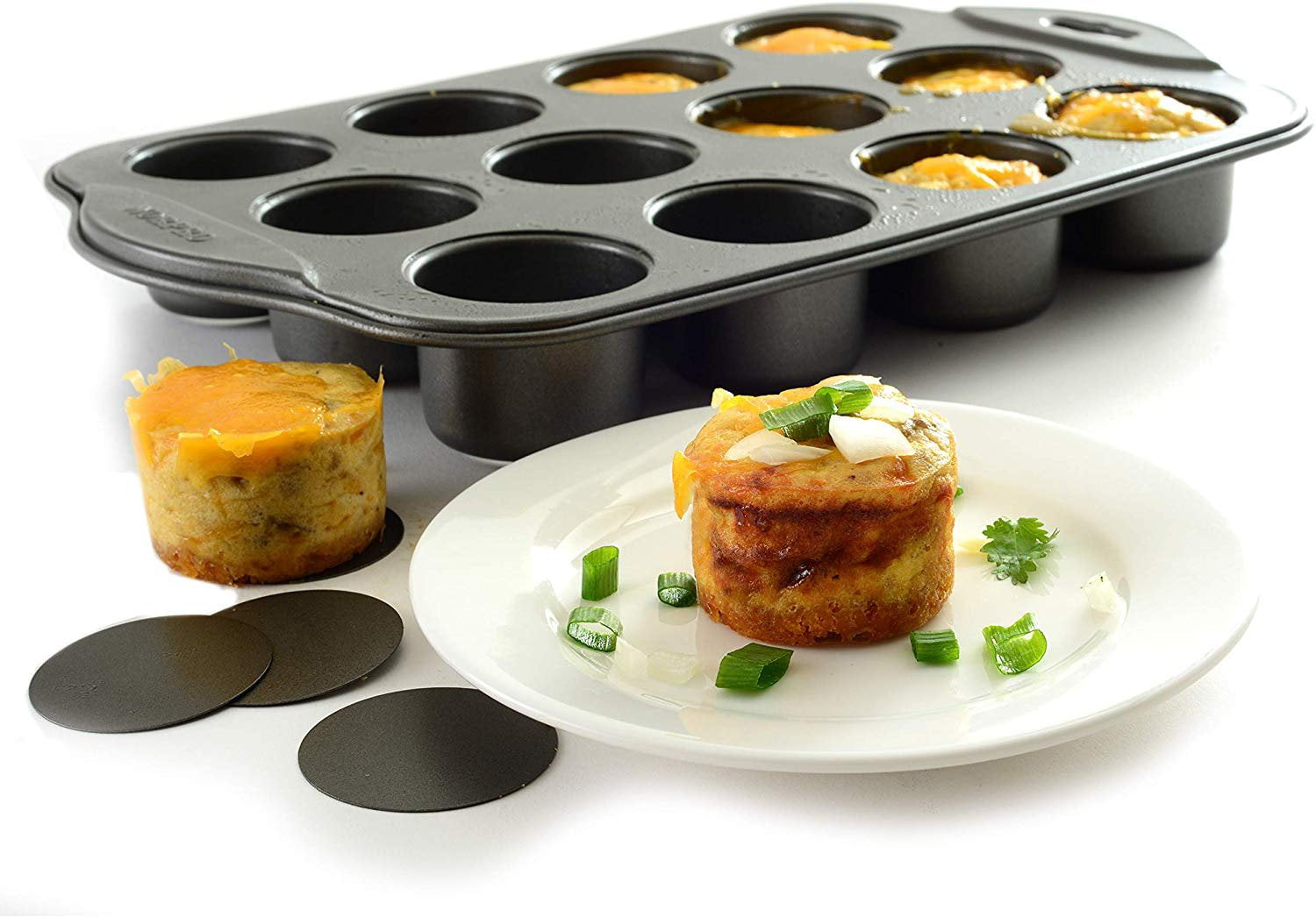 Norpro Nonstick Mini Cheesecake Pan 12 Cup - The Peppermill
